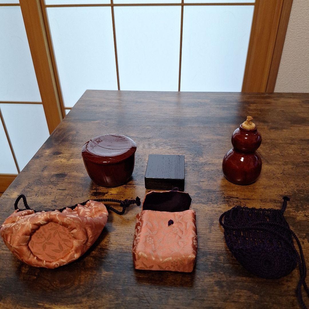 御所籠　茶道具　一式 セット　色紙点前　野点