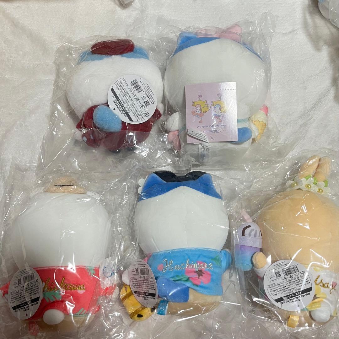 ちいかわ　ハチワレ阪急　サンリオ　コラボ　旅行行きたいぬいぐるみs 合計5点