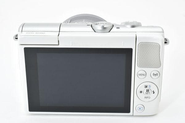 【美品】キャノン Canon EOS M100 レンズキット ミラーレスカメラ