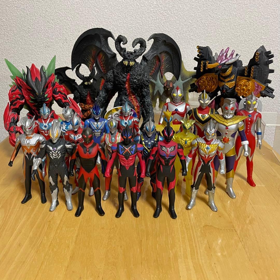ウルトラマン 怪獣&ヒーローソフビ まとめ売り