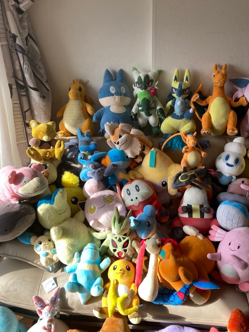 ポケモンぬいぐるみ 60体まとめ売り‼︎