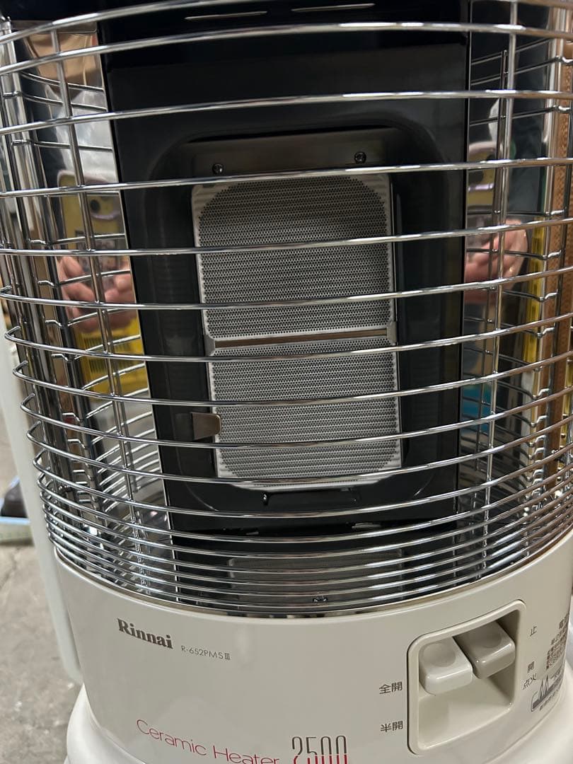 【未使用】Rinnai R-652PMSⅢ ガス赤外線ストーブ都市