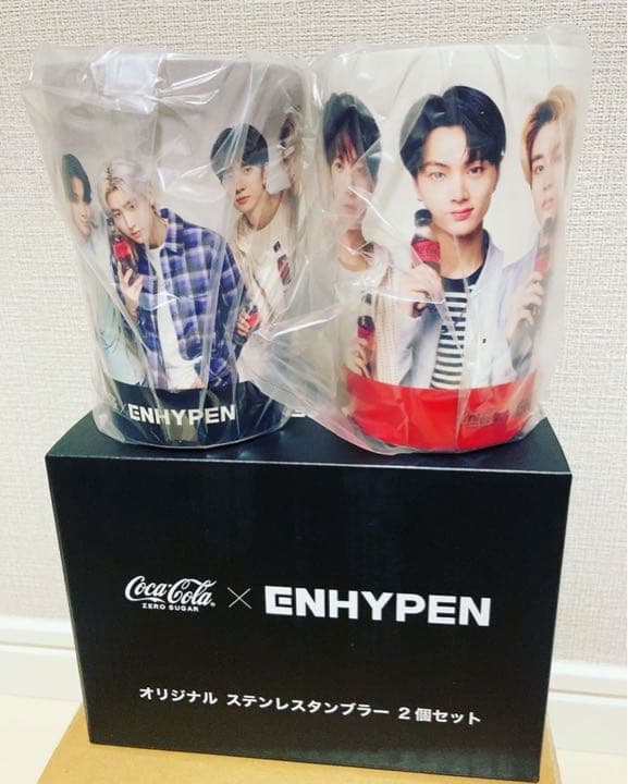 コカ・コーラ×ENHYPEN ペアタンブラー✨