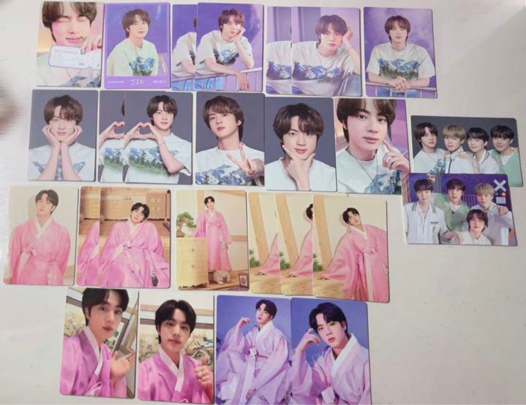 BTS ジン JIN トレカ ミニフォト セット まとめ売り【約220点】