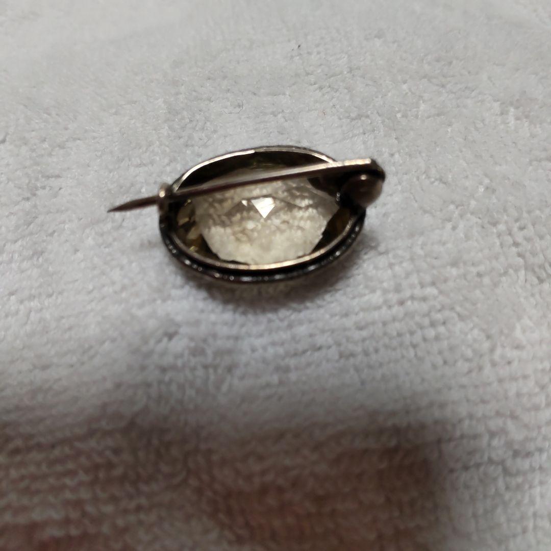 アンティークブローチ シトリン