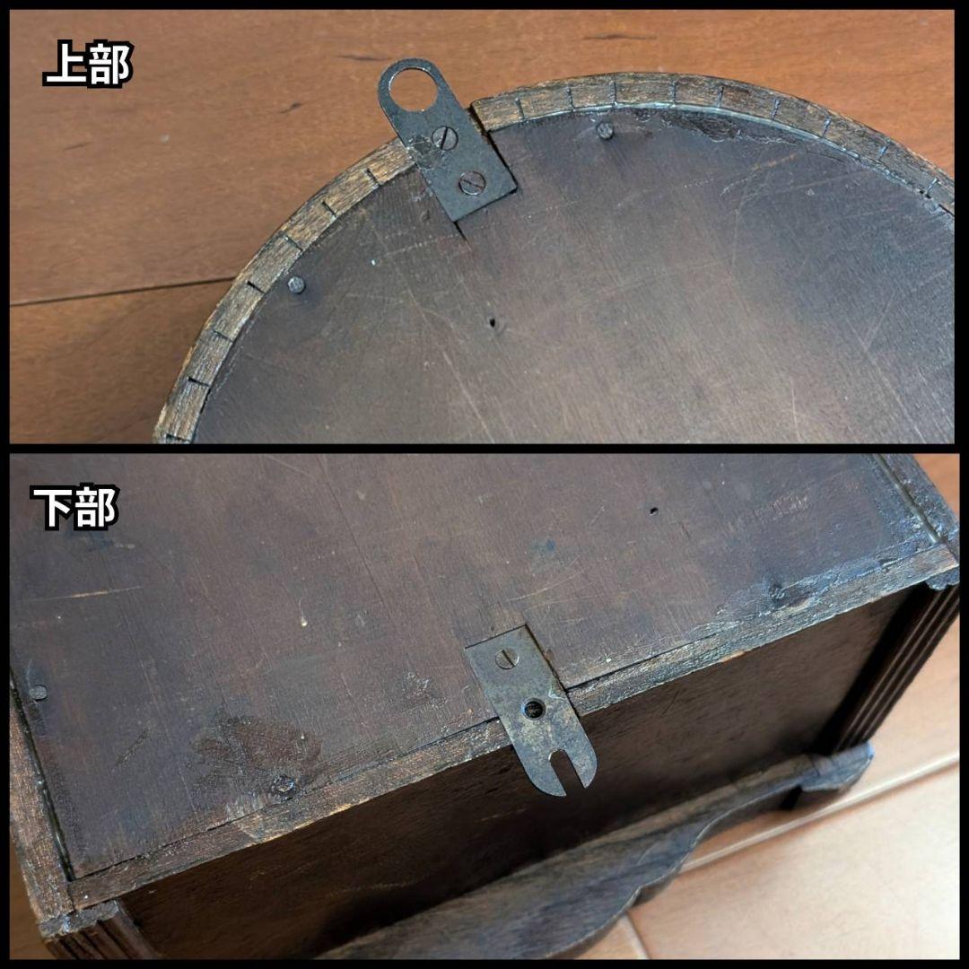 古時計　掛時計　アンティーク掛時計　ゼンマイ時計　レトロ時計　英工舎