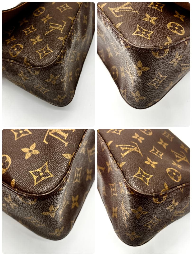 【美品】ルイヴィトン モノグラム ミニルーピング ハンドバッグ M51147