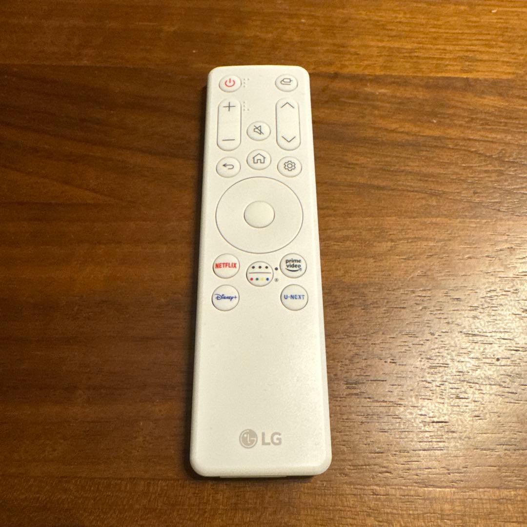 【４K32インチ】液晶LGスマートモニター/YouTube等VODアプリ標準搭載