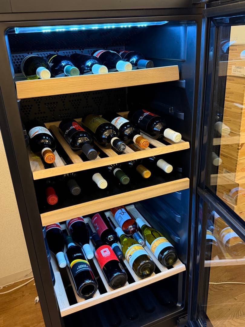 ワインセラー フォルスター デュアル FJN-210G 82本 温度2段階