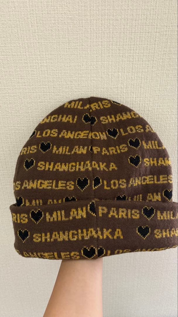 supreme ハートビーニー