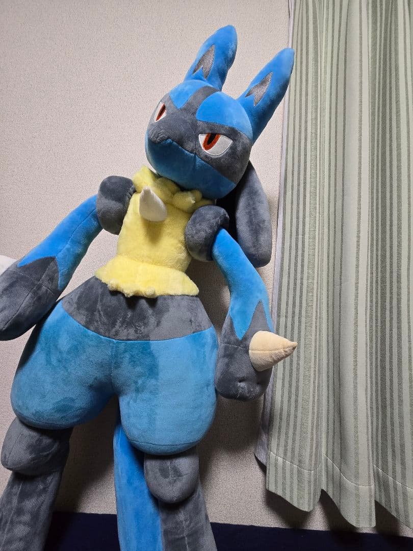 ポケモン ルカリオ 等身大ぬいぐるみ