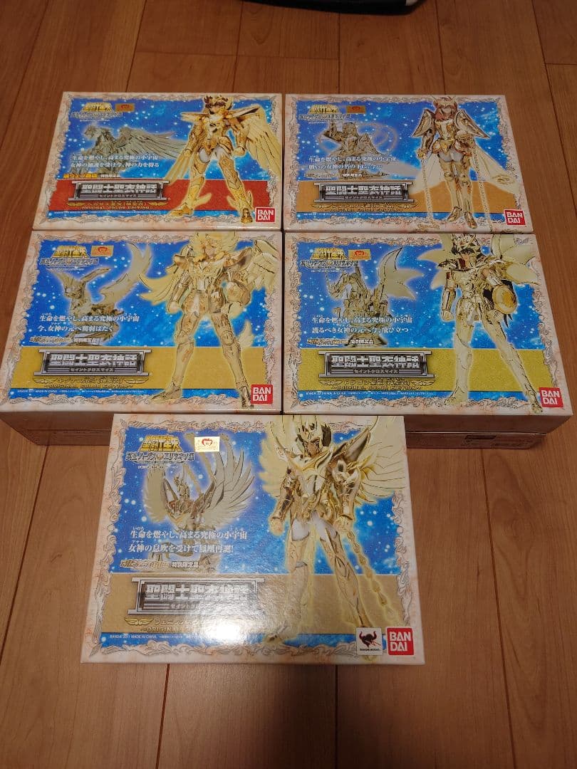 聖闘士星矢　聖闘士聖衣神聖衣　魂ウェブ神聖衣セット