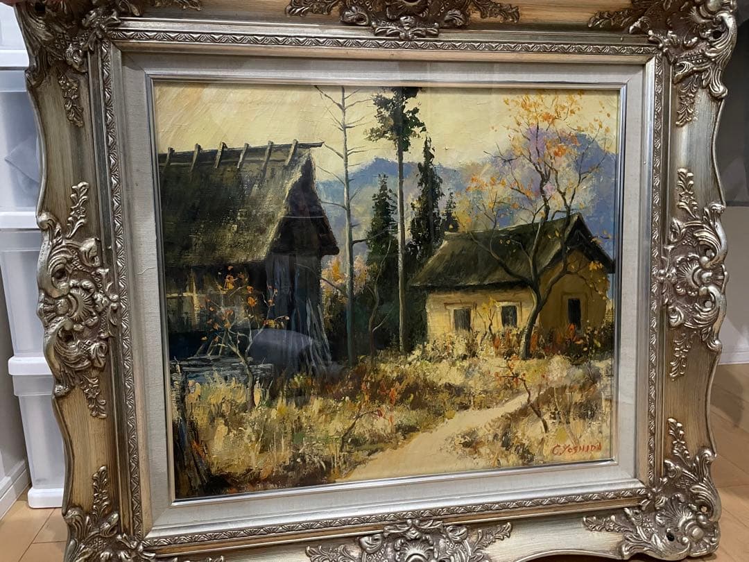 古美術☆アンティーク額縁フレーム