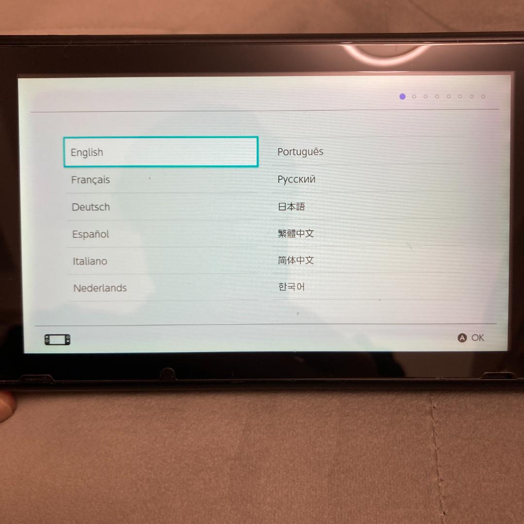 Nintendo Switch ネオンブルー・ネオンレッド 新型【ケース付き】