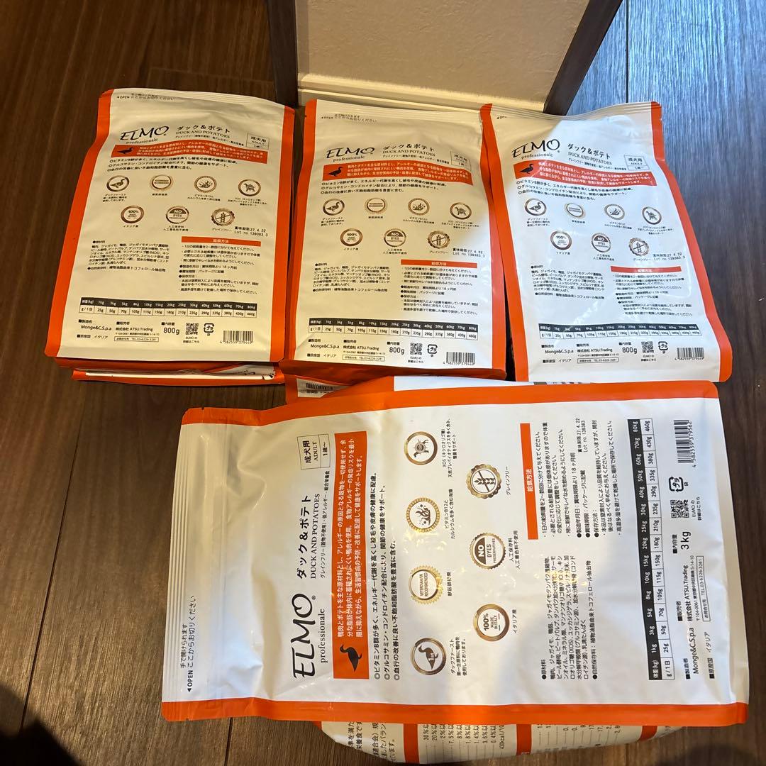 ELMO ダック＆ポテト ドッグフード 詰め合わせ