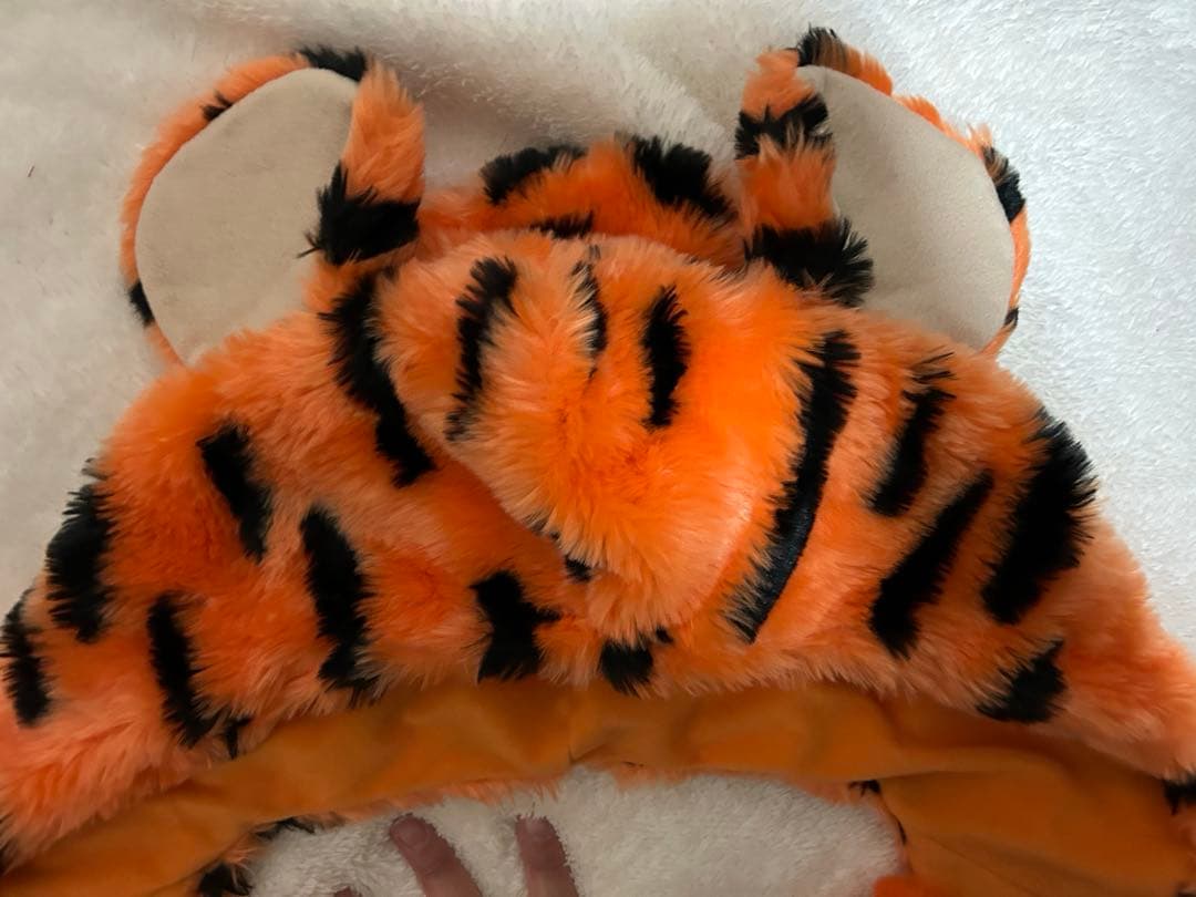 ティガー　マフラーキャップ　ファンキャップ　ディズニー　帽子