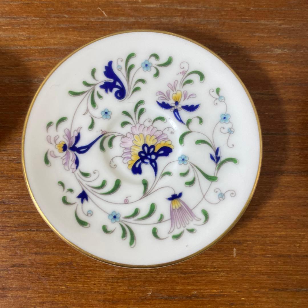 英国　コールポート パジェント　ペイジェント　ミニチュア　ティーセット