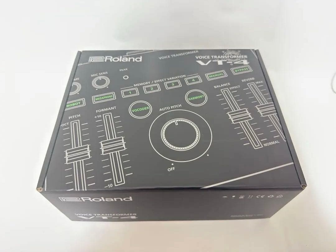 【動作確認済み】Roland VT-4 ボイストランスフォーマー&ケーブル