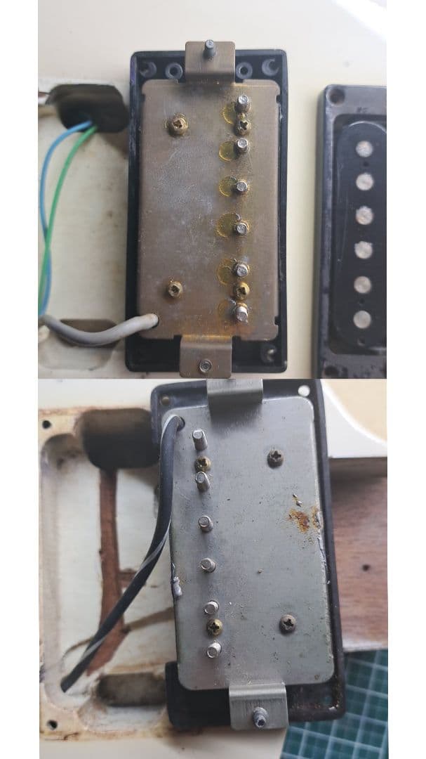 エレキギター KingV キングV　詳細不明ボディ　Greco JJ-R1ネック