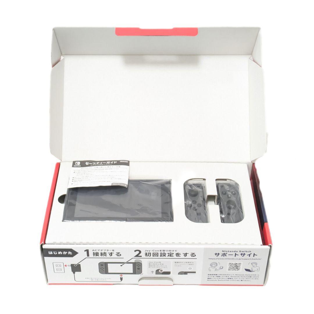 【美品】Nintendo Switch 本体 グレー ニンテンドー スイッチ