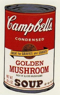限定額装品/Sunday B Morning　キャンベル缶Ⅱアンディ ウォーホル