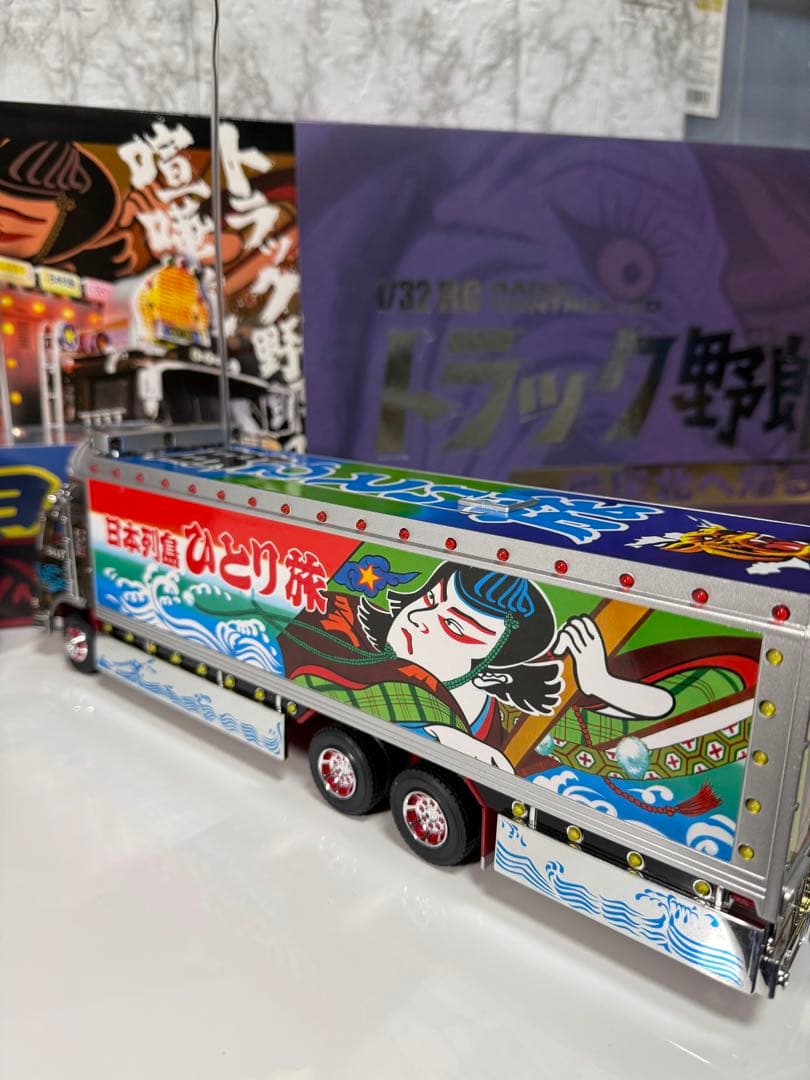 トラック野郎　ラジコン　一番星北へ帰る　RC スカイネット　青島文化教材社