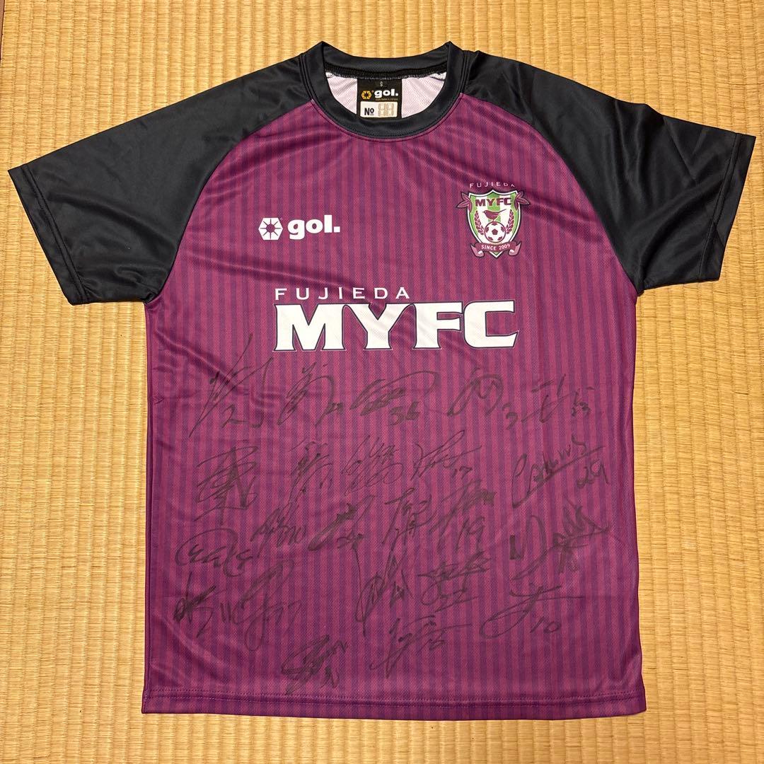 FUJIEDA MYFC サイン入りＴシャツS 12