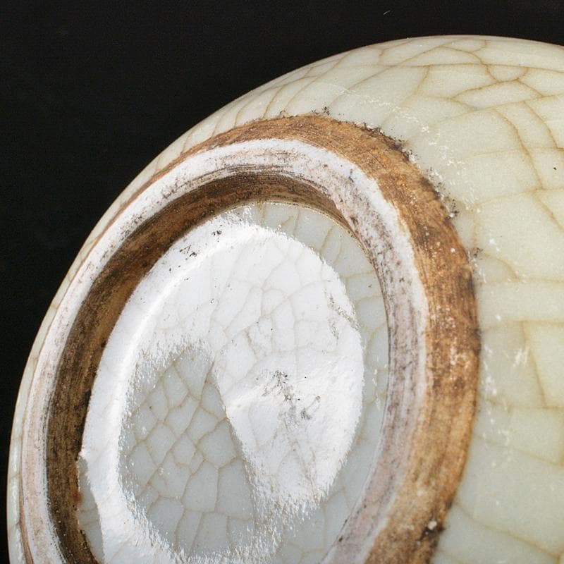 中国　南宋　哥窯　氷裂文　水孟　筆洗　V　R6822