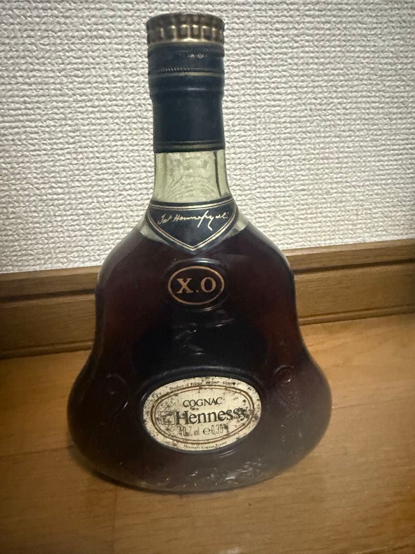 古酒 未開封 ヘネシーXO 旧ラベル 40cl