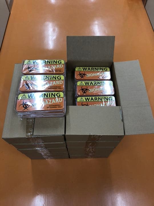 カンペンケース　200個セット　バイオハザード　筆箱　小物入れ　アメリカン雑貨