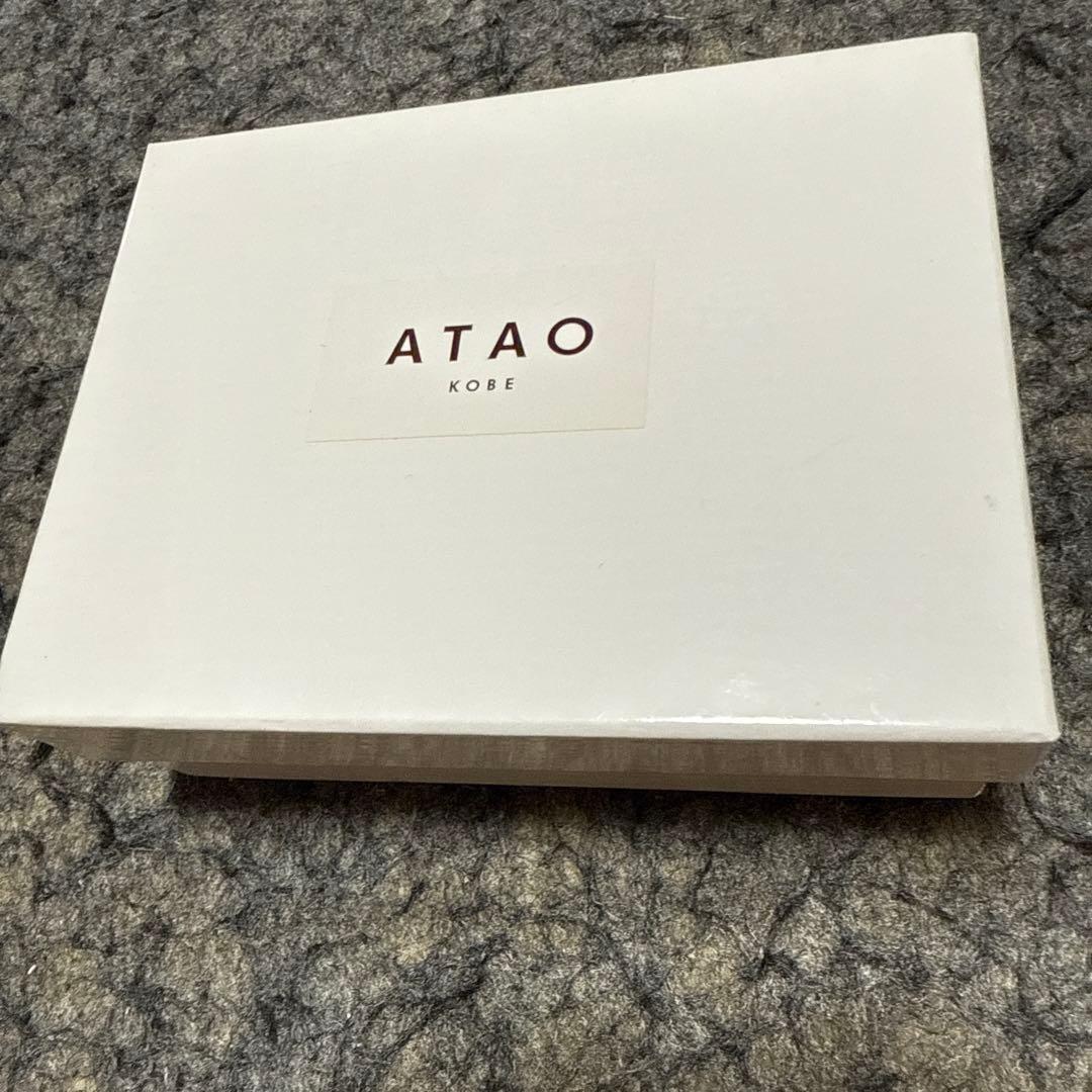 アタオ ワルツケリー ネイビー二つ折り財布