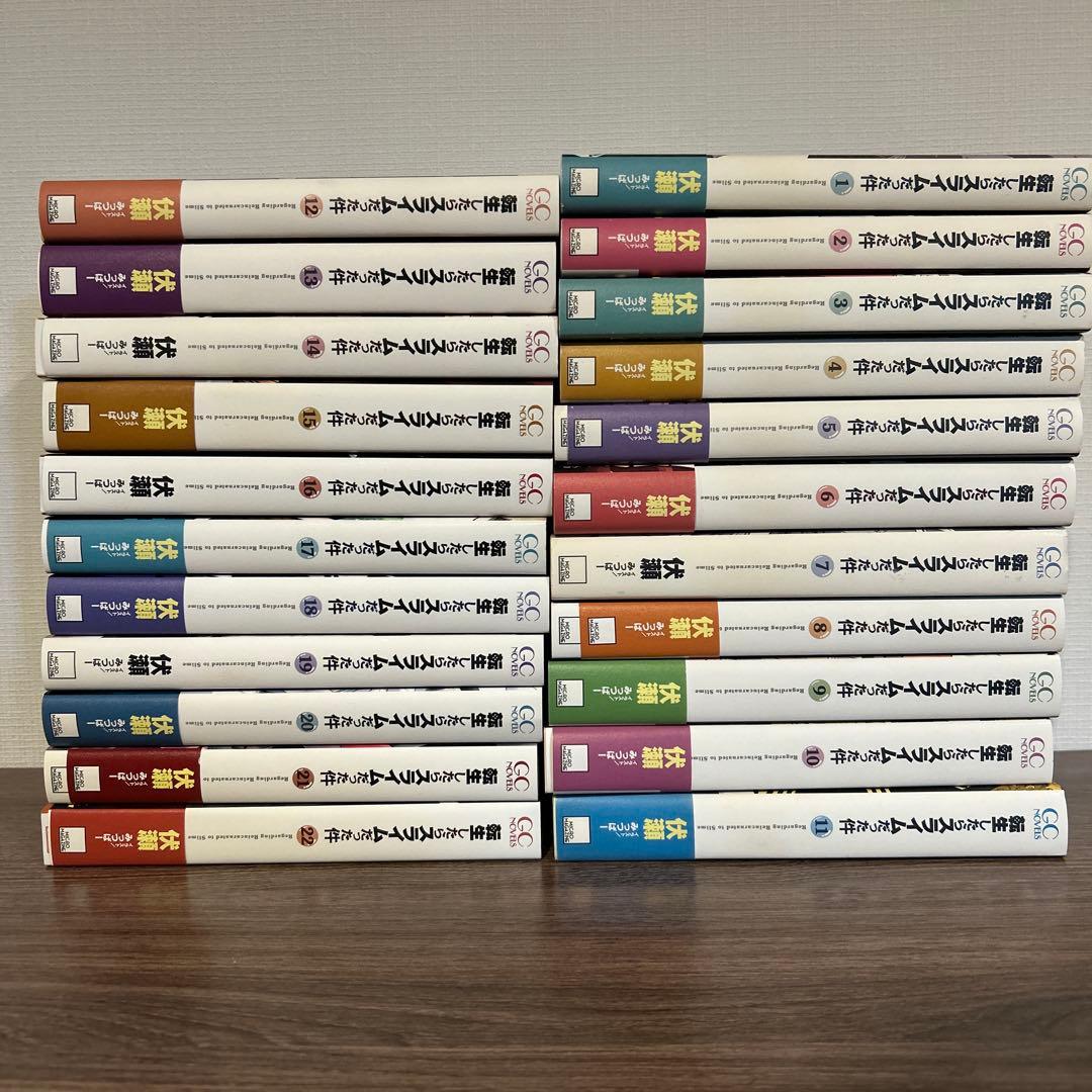 転生したらスライムだった件　1〜22巻セット