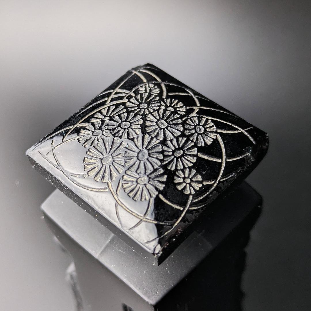 【希少黒ガラス】ルネ・ラリック ドルセー香水瓶 アンブル 1910年代 訳あり