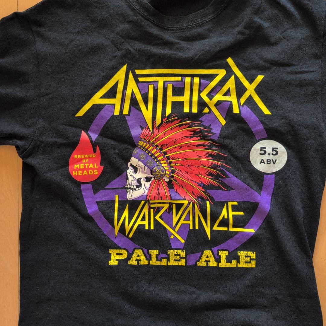 ANTHRAX WARDANCE 2017 ツアーTシャツ Mサイズ