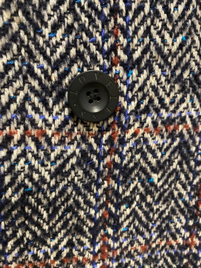 新品【LOVELESS】ヘリンボーンチェックダブルコート