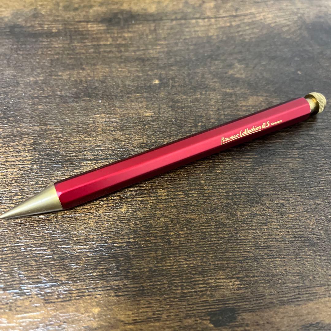 カヴェコスペシャルレッドエディション 0.5mm シャープペンシル Kaweco