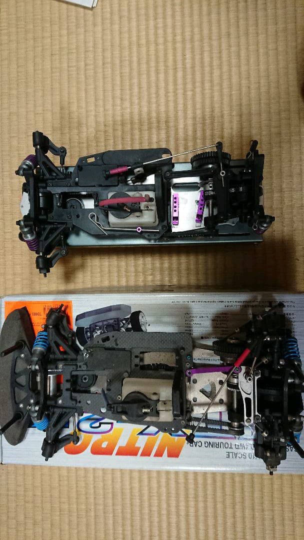 エンジンラジコン MTX-2 部品取り車合わせ4台