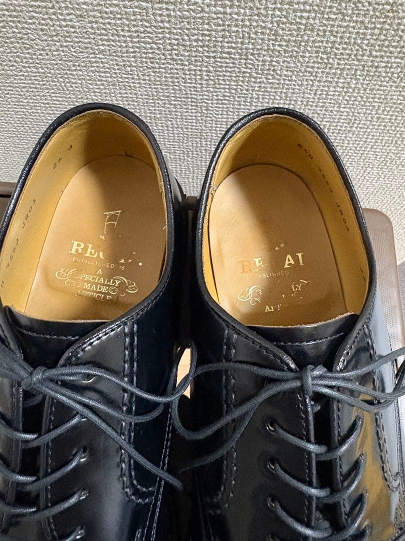 使用数回程度 REGAL プレーントゥ ブラック 26EE