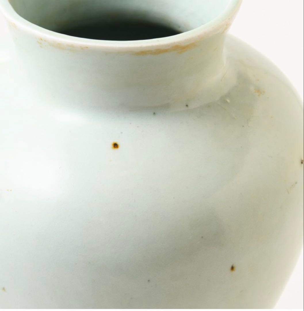 朝鮮　李朝　白磁花瓶