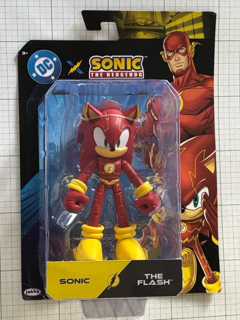 DCコラボ ソニック 可動 フィギュア 海外輸入品　ブリスター