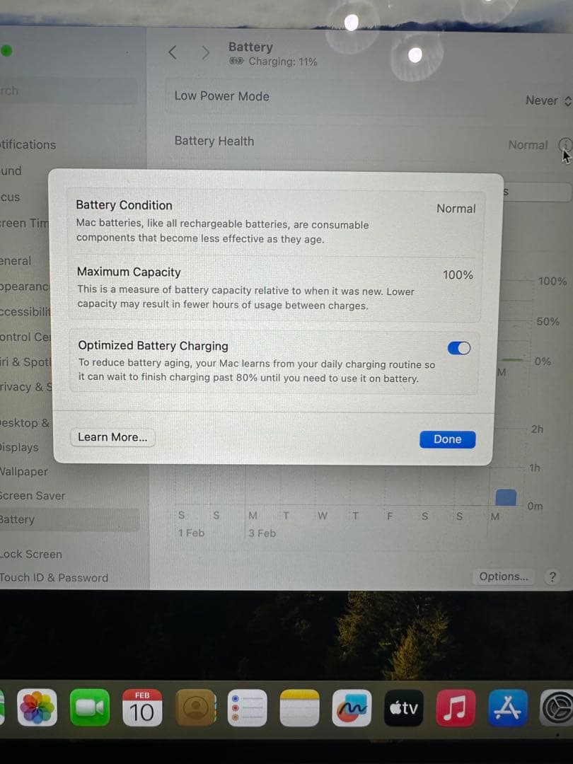 未使用に近い　バッテリー100%　MacBook Air M3 ミッド