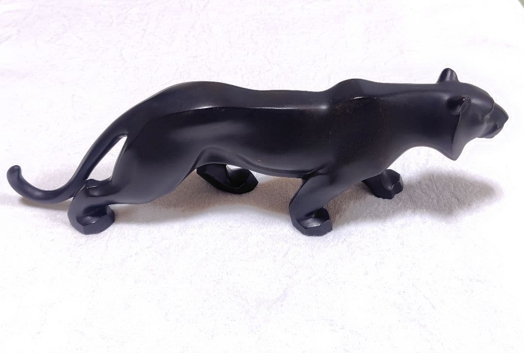 株木秀明 鋳銅製 虎の置物 美術品