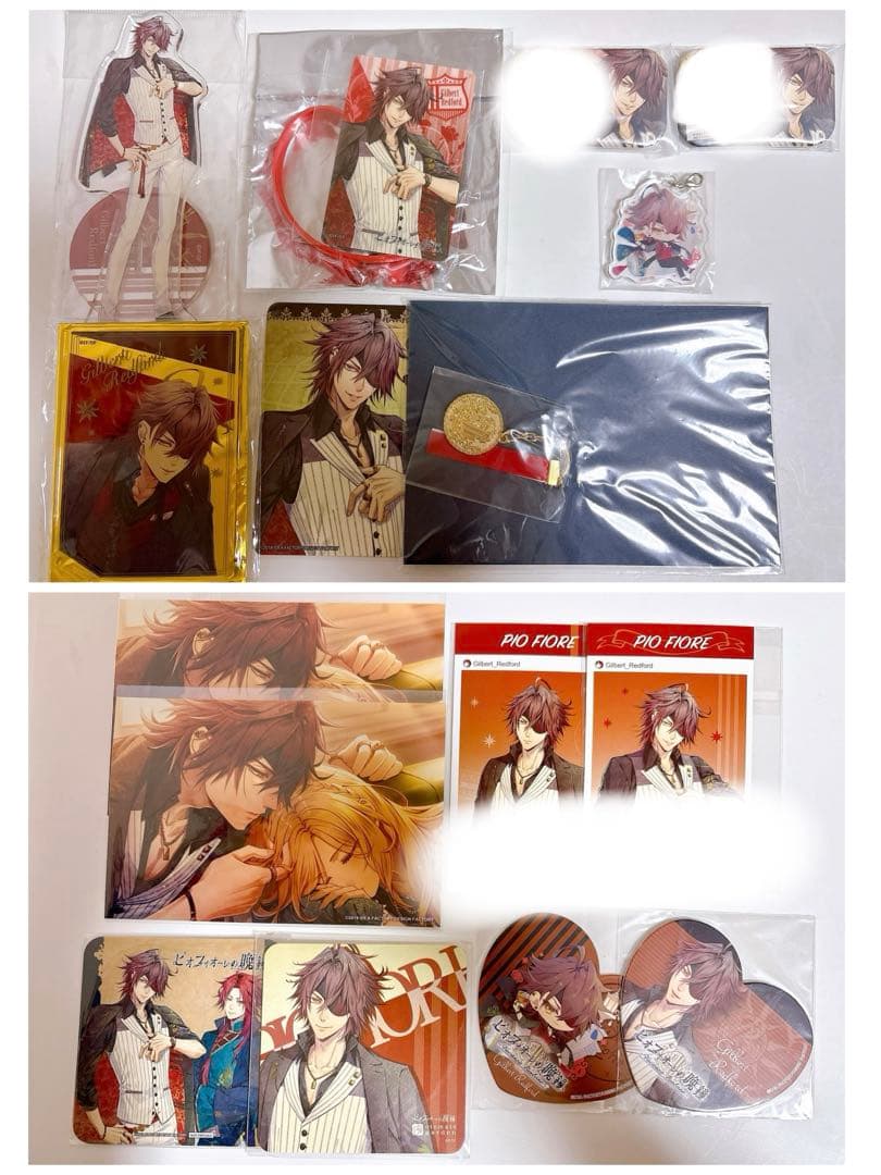 オトメイト ピオフィオーレの晩鐘 ピオフィ ギルバート アクスタ 缶バッジ