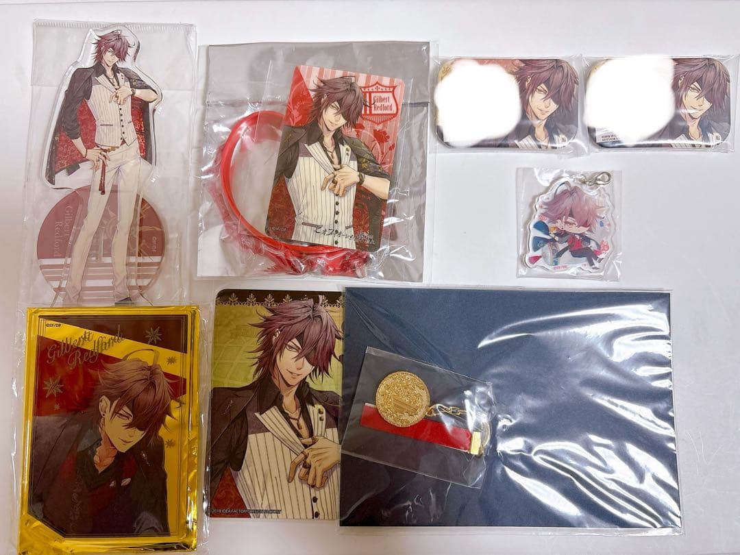 オトメイト ピオフィオーレの晩鐘 ピオフィ ギルバート アクスタ 缶バッジ