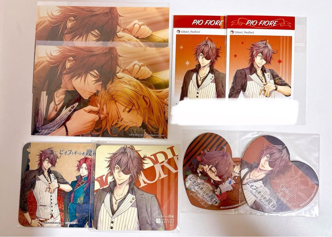 オトメイト ピオフィオーレの晩鐘 ピオフィ ギルバート アクスタ 缶バッジ