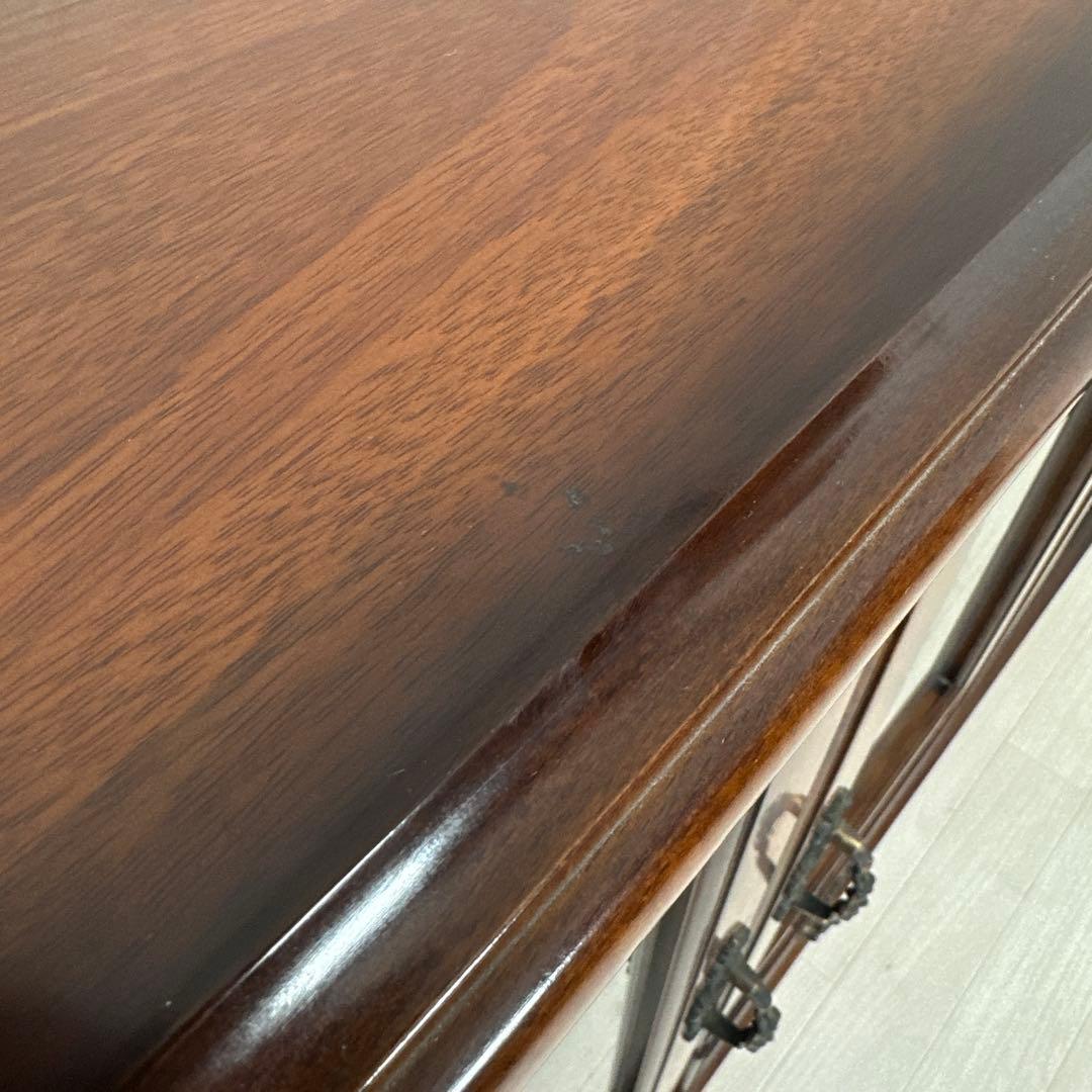 カリモク コロニアル サイドボード リビングボード キャビネット ※iso※