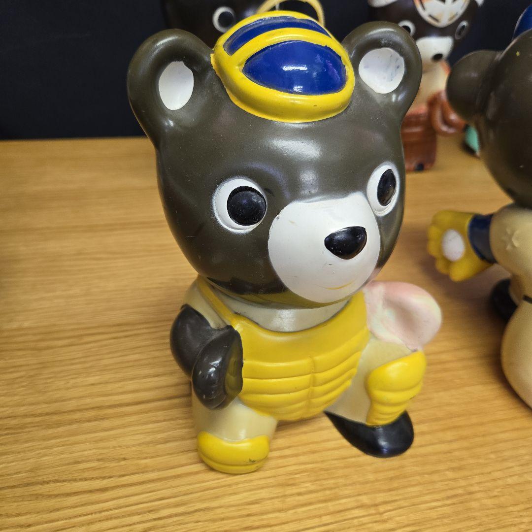 たくぎん　たくちゃん　約２５cm　ビッグサイズ　レア　貯金箱　6つ