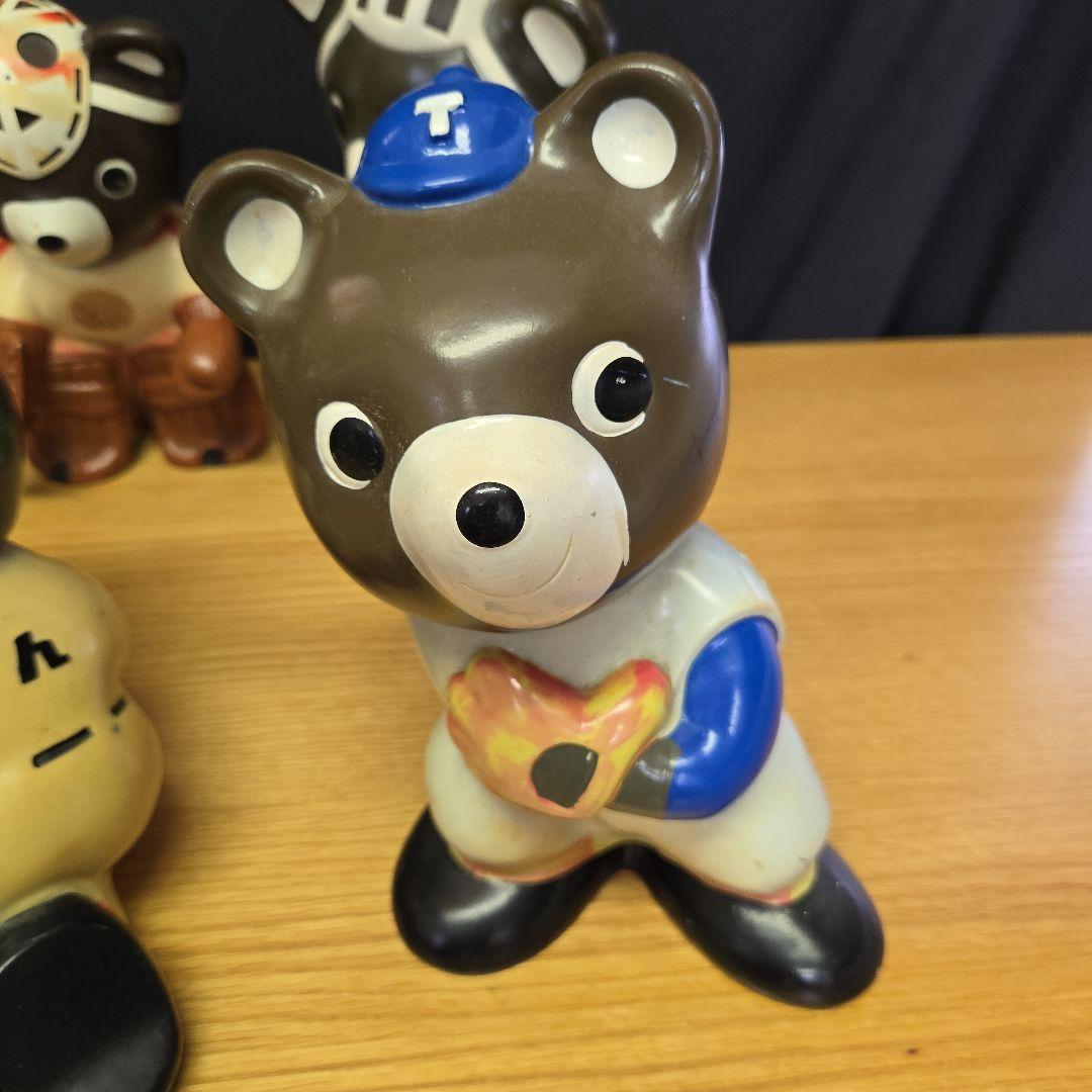 たくぎん　たくちゃん　約２５cm　ビッグサイズ　レア　貯金箱　6つ