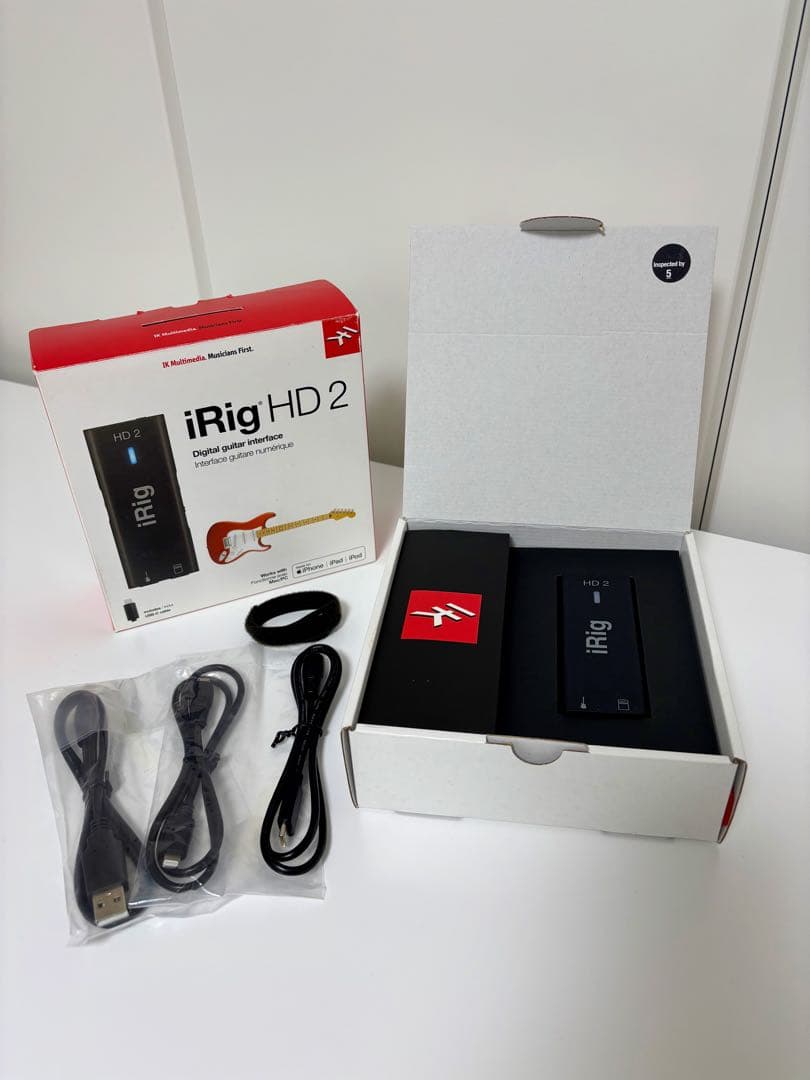 iRig HD2 ギター/ベース用 オーディオインターフェース iOS USB