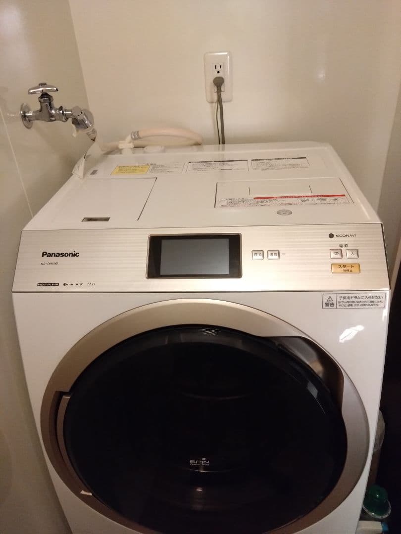 最終価格【自動投入故障】Panasonic ドラム式洗濯機 NA-VX9800L